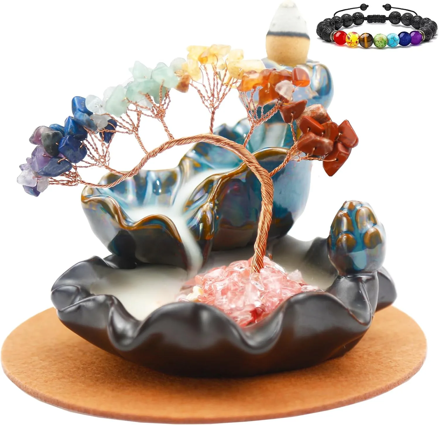 Dreamgirnh Crystal Incense Burner