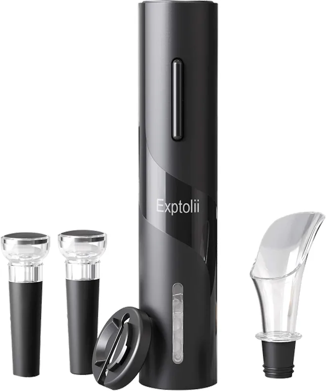 Exptolii Electric Wine Opener (5 Pieces)