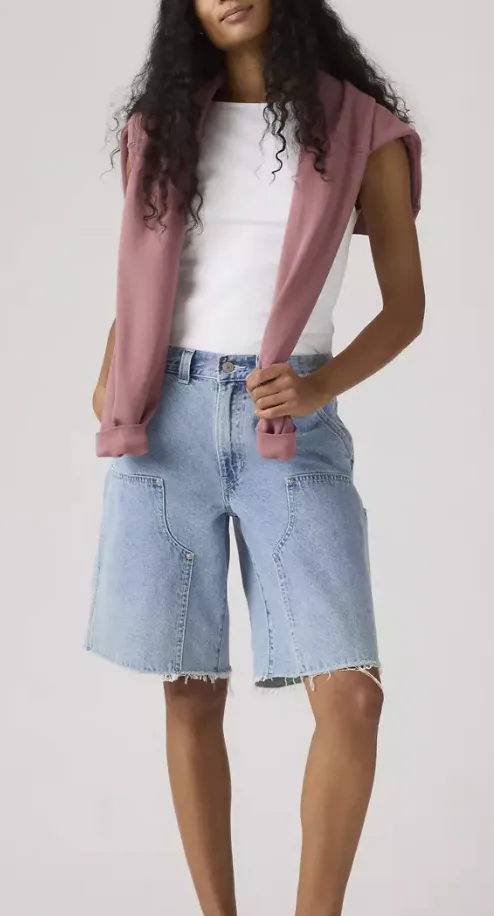 Baggy Dad Utility Women's Shorts