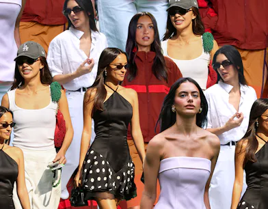 Kendall Jenner, Alexandra Leclerc, and more F1 WAG style.