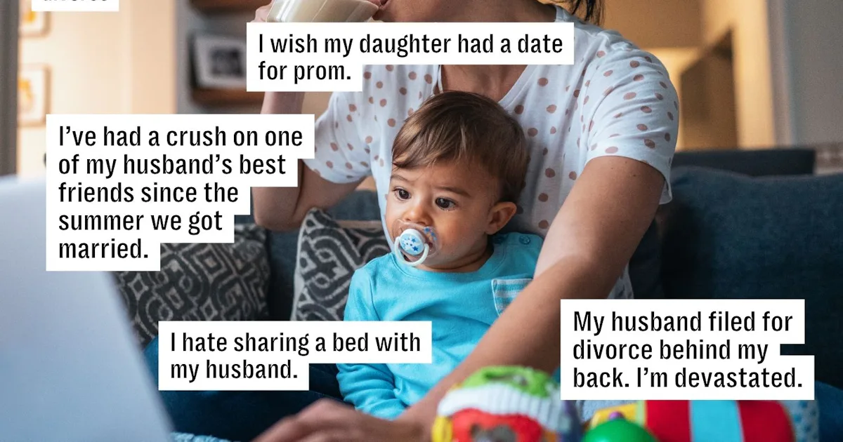 “I Masturbated While Thinking Of My Best Friend” & 27 More Mom Confessions