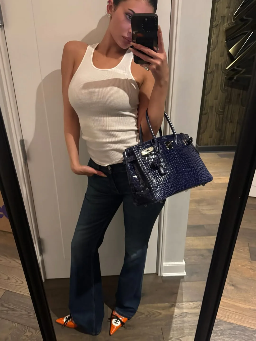 Kylie Jenner's Stylish Knicks Game Look 