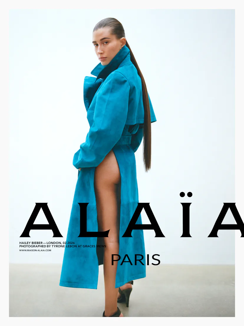 Hailey Bieber Fronted Alaïa’s Summer ’26 Campaign