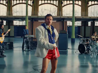 Harry Styles filmed his music video for "Dance No More" in France.