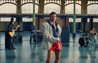 Harry Styles filmed his music video for "Dance No More" in France.