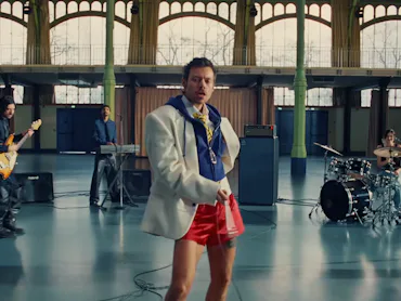 Harry Styles filmed his music video for "Dance No More" in France.