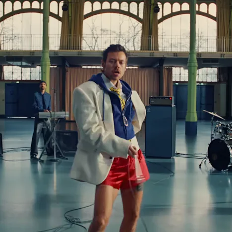 Harry Styles filmed his music video for "Dance No More" in France.