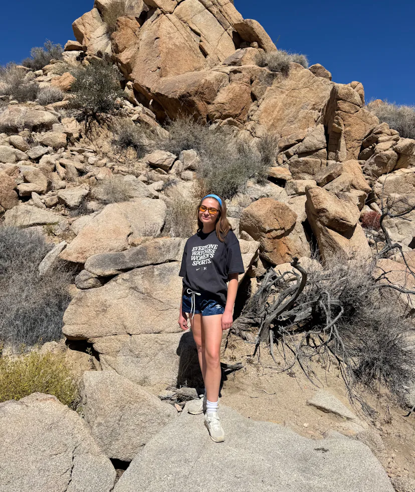 Kelsey Stewart hiking outfits