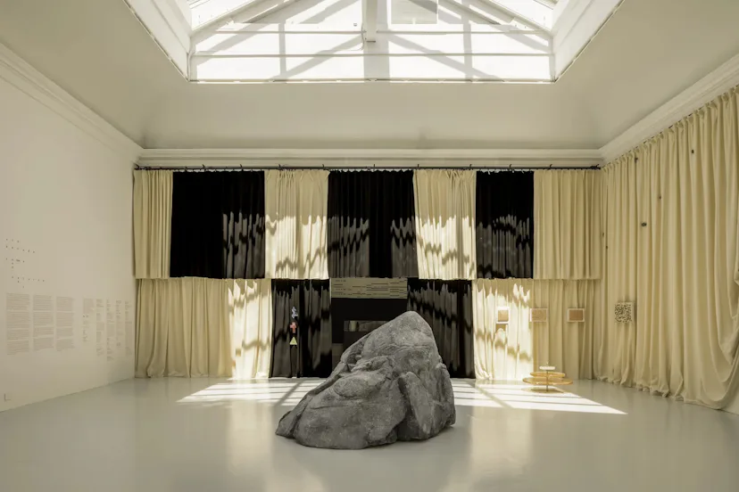 Intallation view, Yto Barrada, French Pavilion, Giardini, Venice