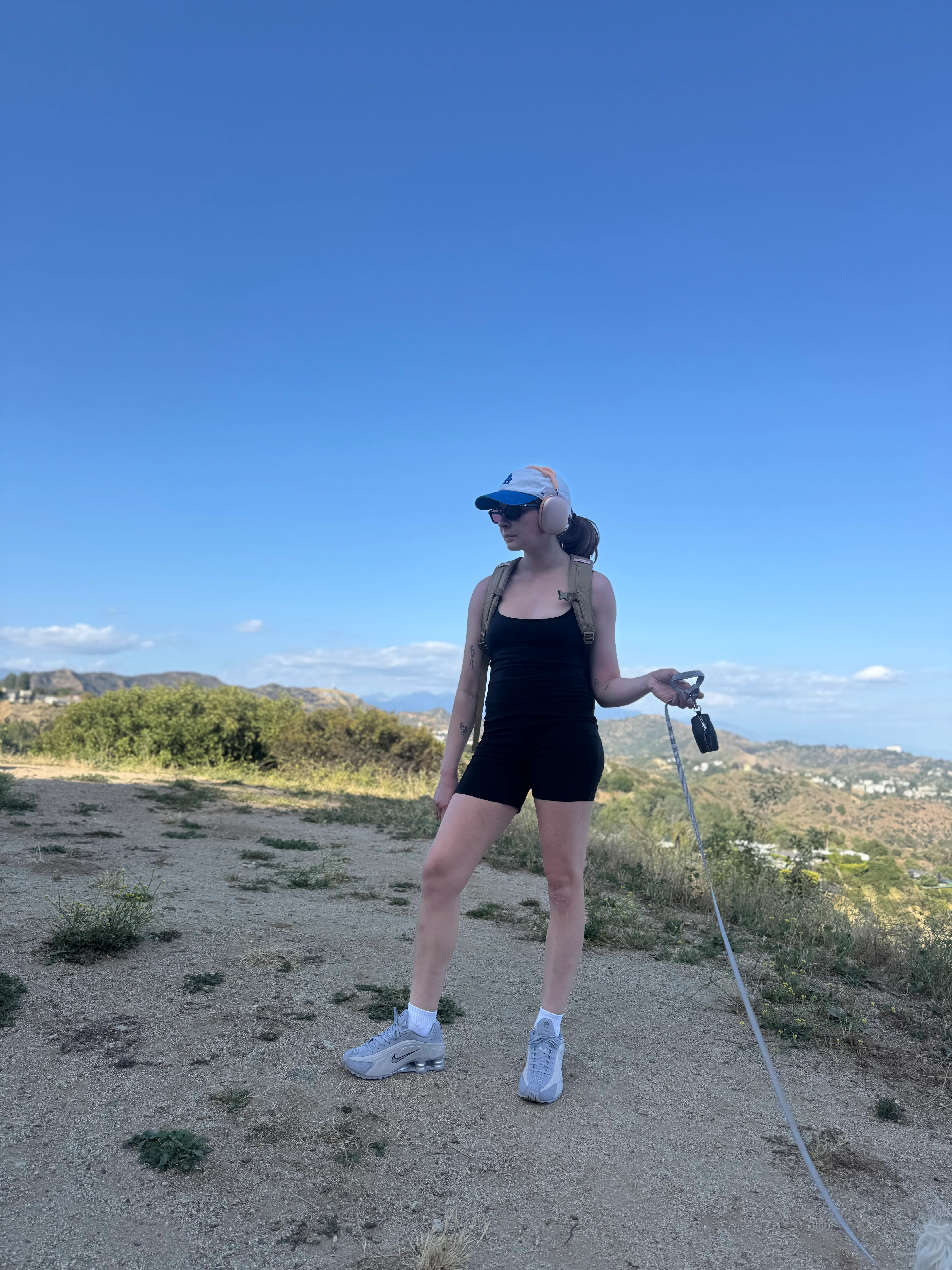 Kelsey Stewart's hiking outfits