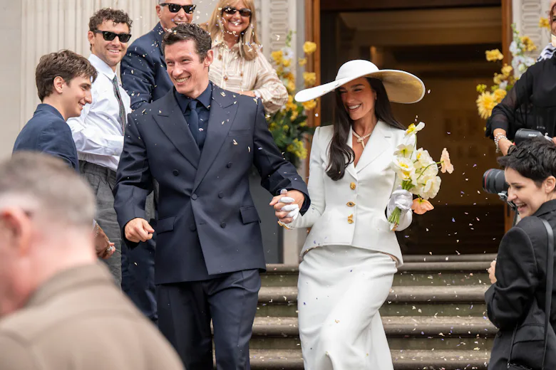 Did Dua Lipa Just Spark the Return of the Bridal Suit? Did Dua Lipa Just Spark the Return of the Bridal Suit?