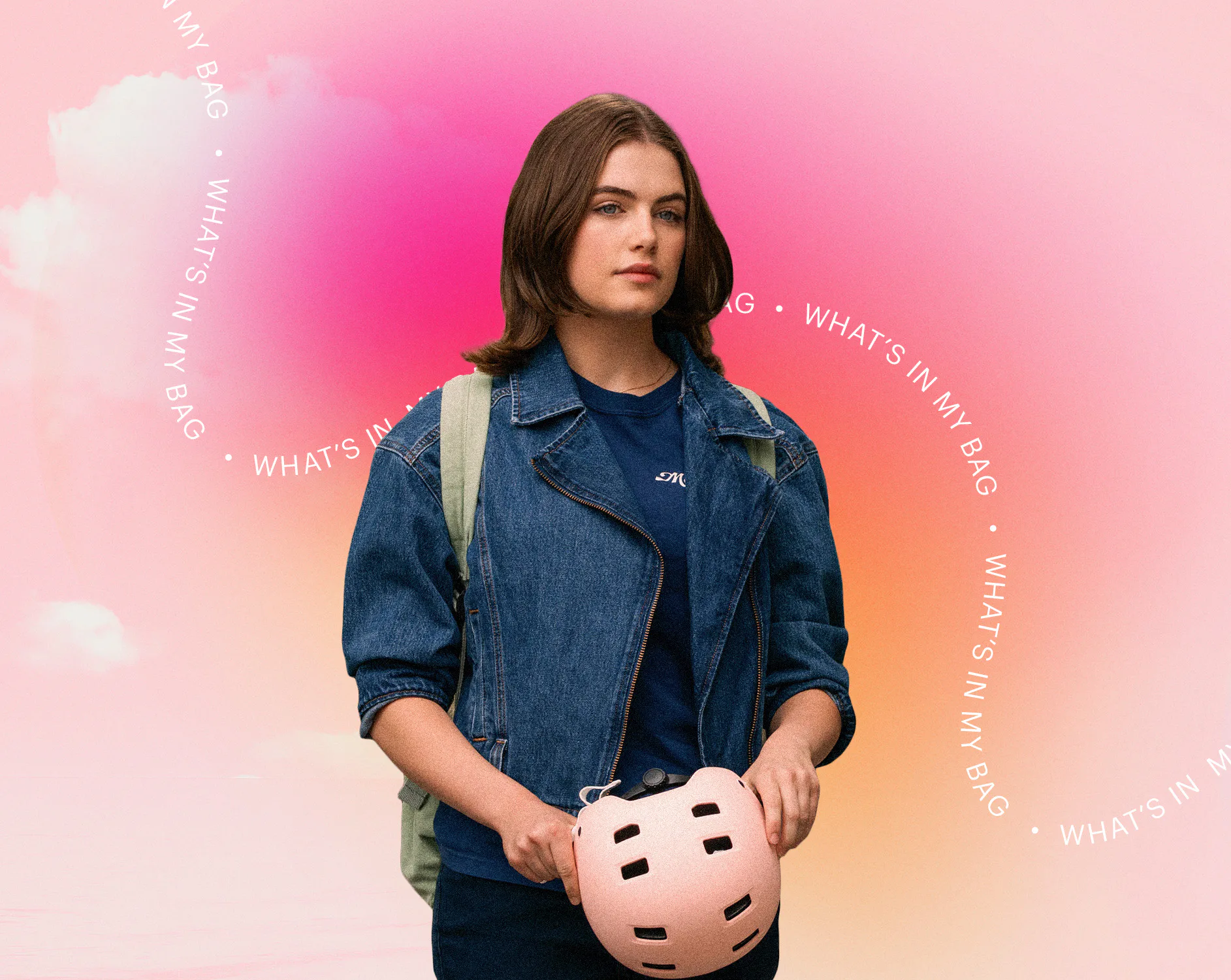 The makeup department head for 'Off Campus' dishes on the products used for Hannah Wells. 