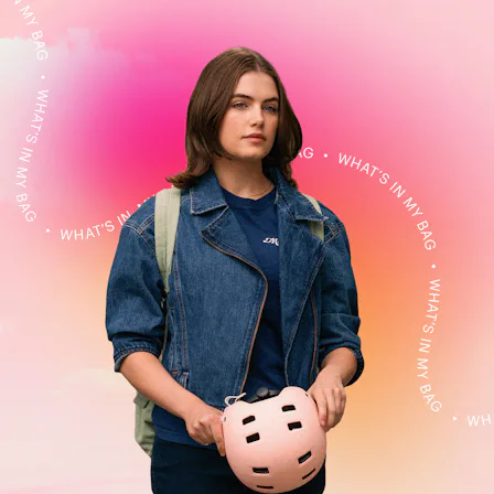 The makeup department head for 'Off Campus' dishes on the products used for Hannah Wells.