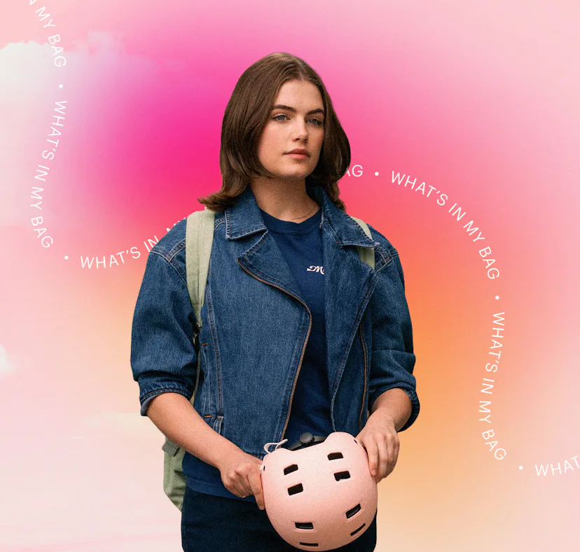 The makeup department head for 'Off Campus' dishes on the products used for Hannah Wells.
