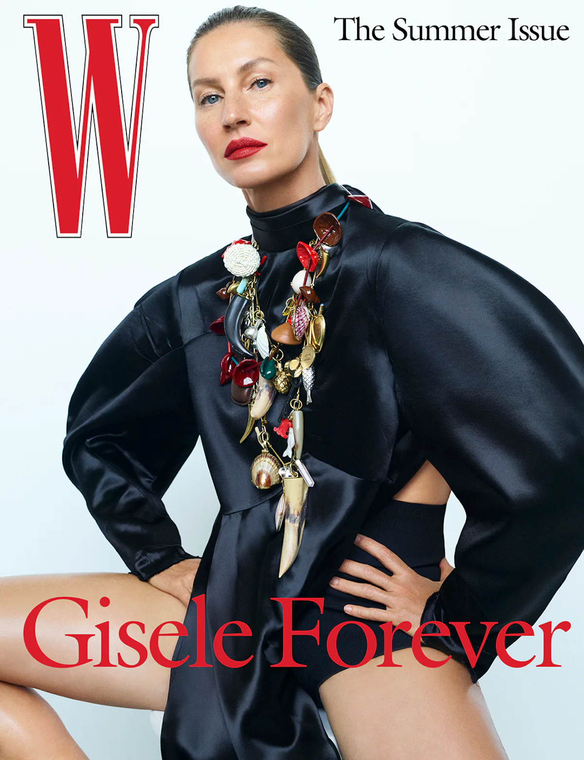 Gisele Bündchen on Her 15 W Covers, "Horse Walk," 