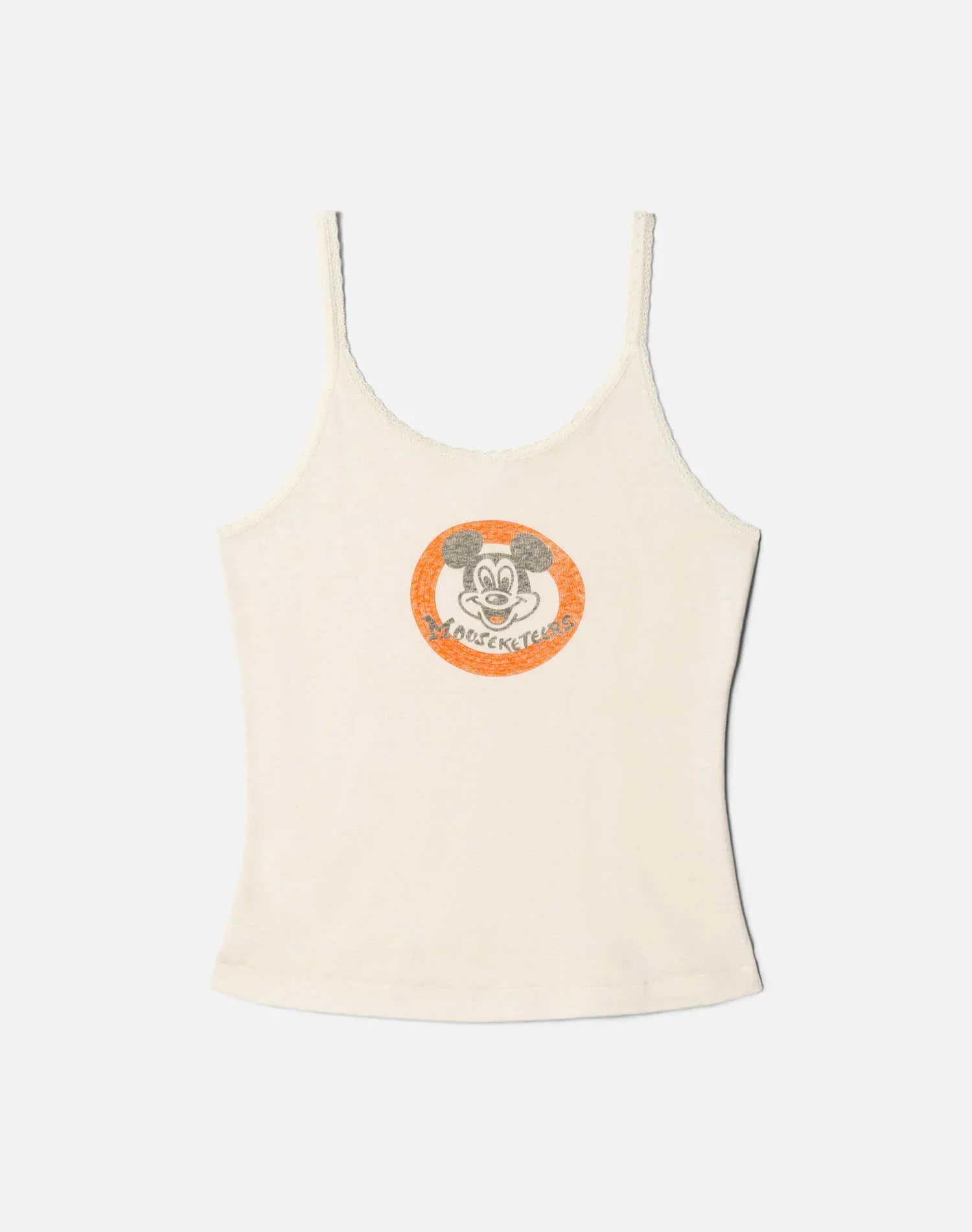 Lace Strap Tank Mouskateers