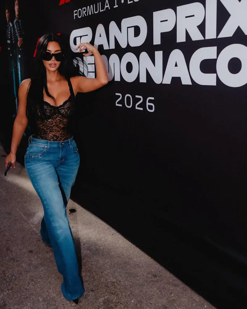 Kim Kardashian's WAG Style Was Put To The Test In Monaco
