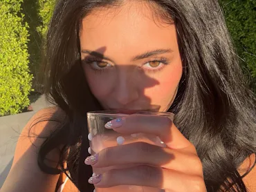 Celebrity Bedazzled Manicures