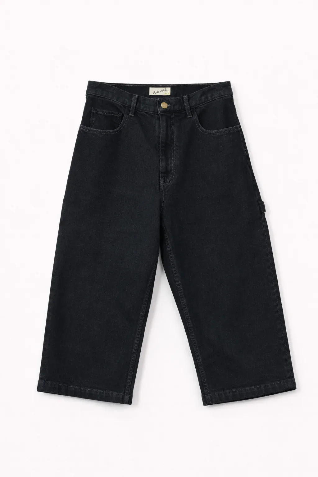 Wide Skater Jean in Midnight Wash
