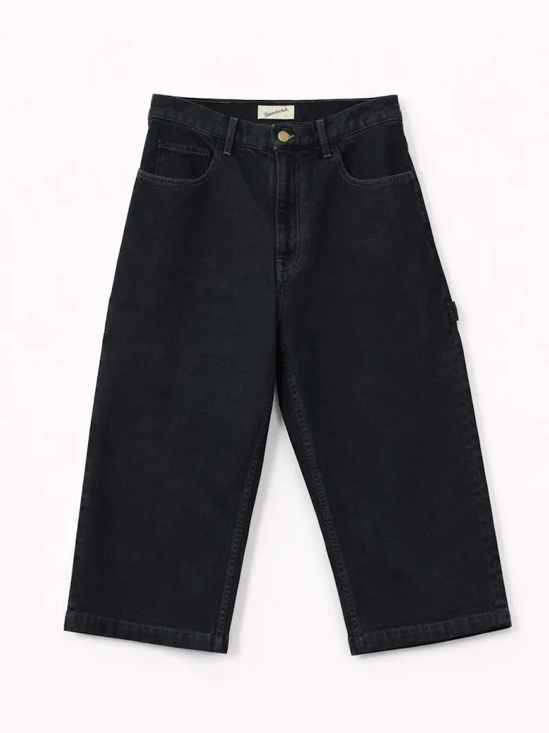 Wide Skater Jean in Midnight Wash