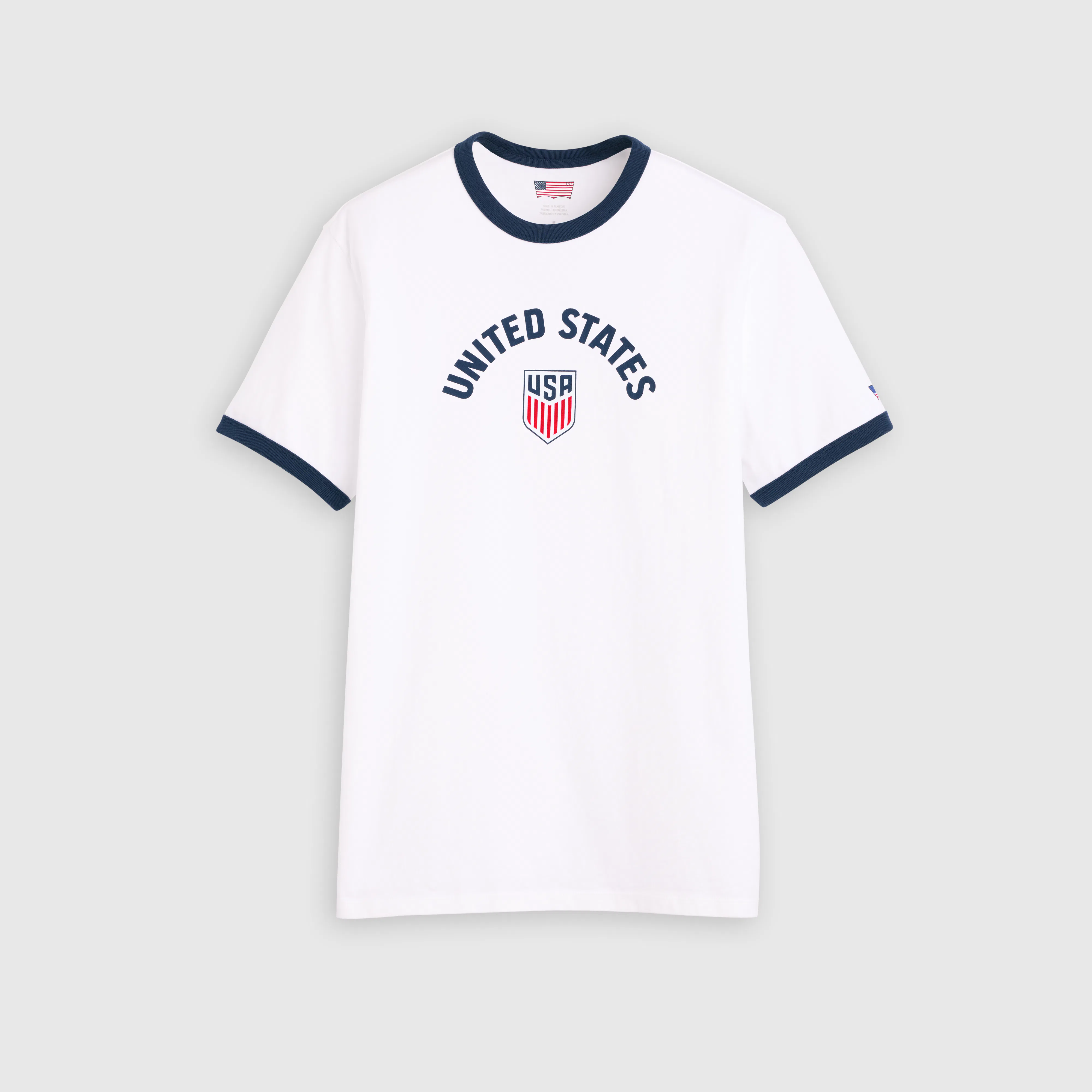 U.S. Soccer Retro Ringer Tee