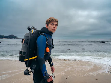Austin Abrams as Jay Gardiner in Whalefall