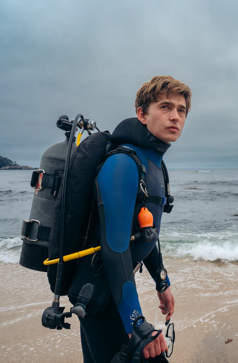 Austin Abrams as Jay Gardiner in Whalefall