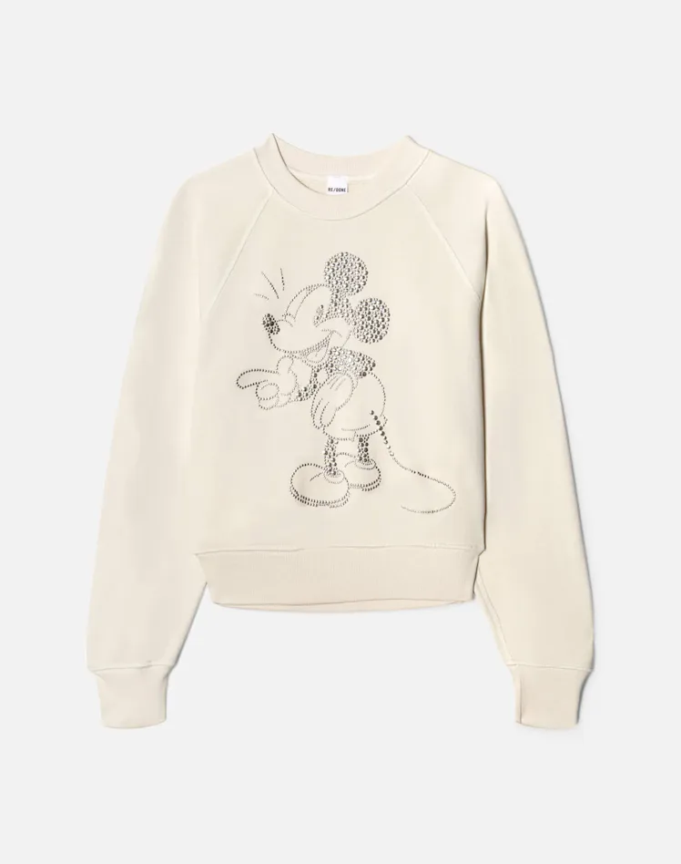 Classic Crewneck Mickey Stud