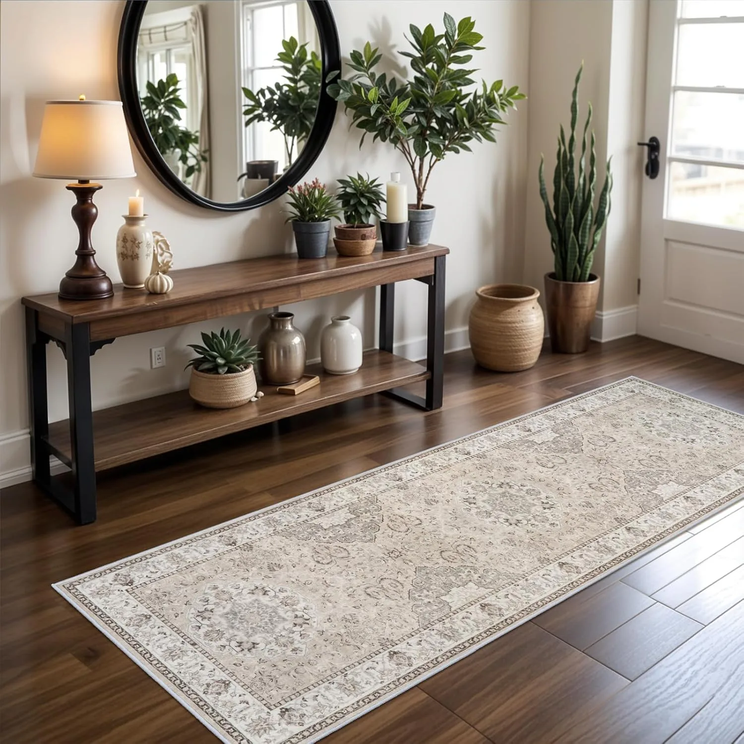 HY HAO YUN LAI Washable Runner Rug