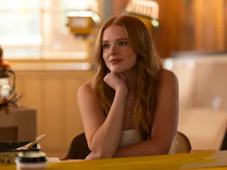 Abigail Cowen speaks about Delilah's kiss with a woman in the 'Every Year After' Season 1 finale.