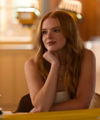 Abigail Cowen speaks about Delilah's kiss with a woman in the 'Every Year After' Season 1 finale.