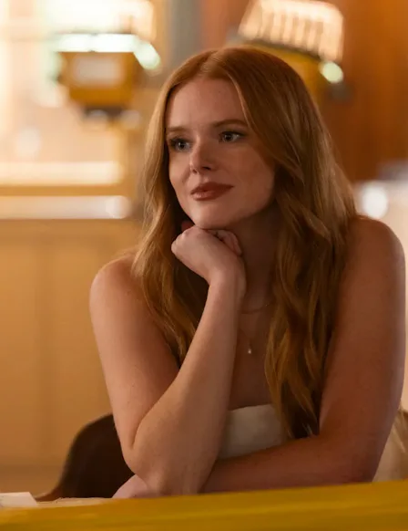 Abigail Cowen speaks about Delilah's kiss with a woman in the 'Every Year After' Season 1 finale.