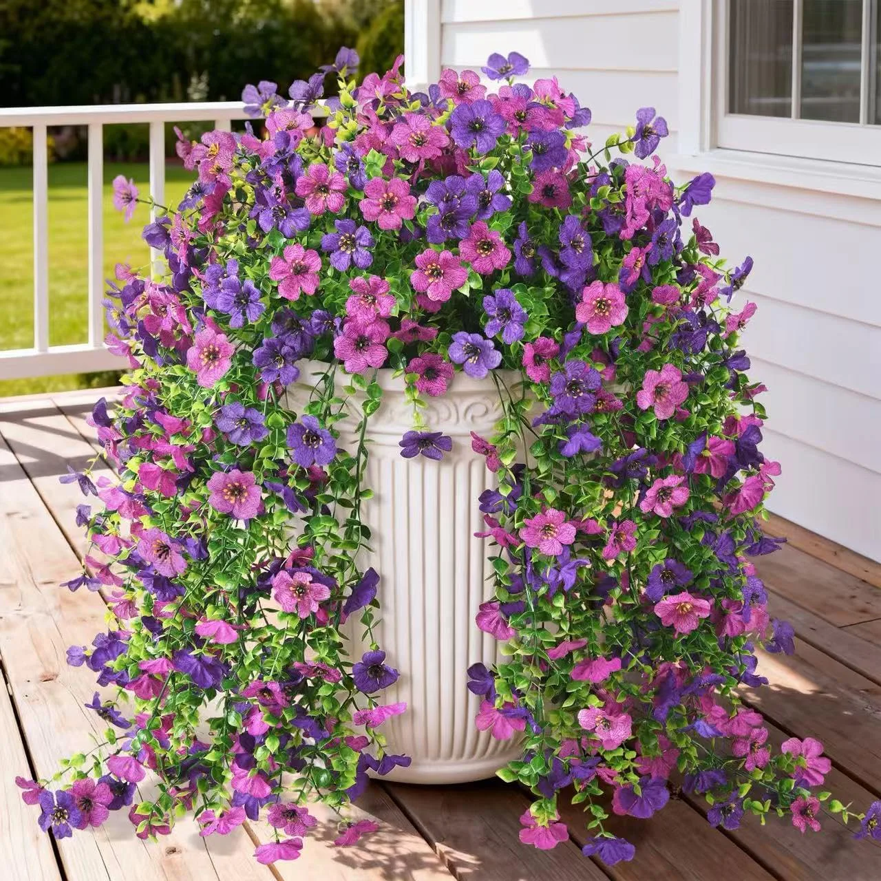 Hommyea Artificial Hanging Flowers