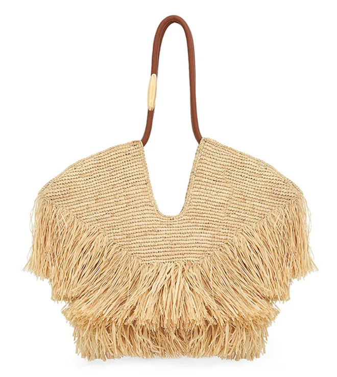 Goldentime Medium Fringe Tote