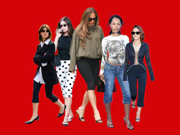Daisy Edgar-Jones, Hailey Bieber, Jennifer Lopez, and more stars wearing capri pants in spring/summe...