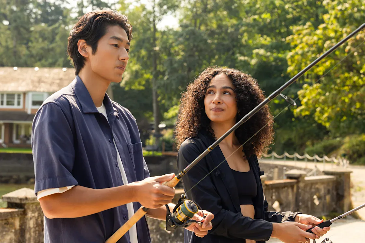 Aurora Perrineau and Joseph Chiu explain how Chantal and Jordie view Delilah in 'Every Year After.'