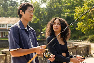 Aurora Perrineau and Joseph Chiu explain how Chantal and Jordie view Delilah in 'Every Year After.'