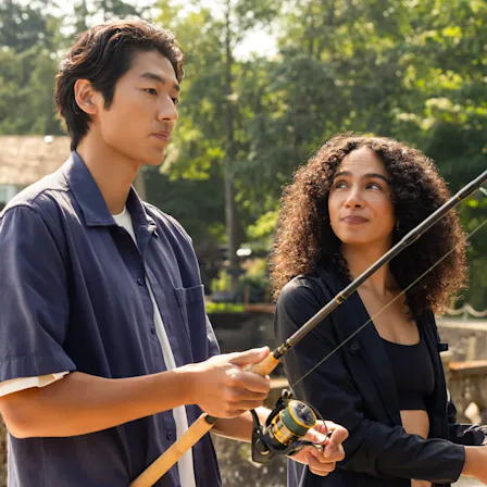 Aurora Perrineau and Joseph Chiu explain how Chantal and Jordie view Delilah in 'Every Year After.'