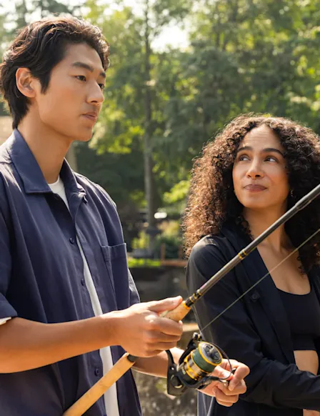 Aurora Perrineau and Joseph Chiu explain how Chantal and Jordie view Delilah in 'Every Year After.'