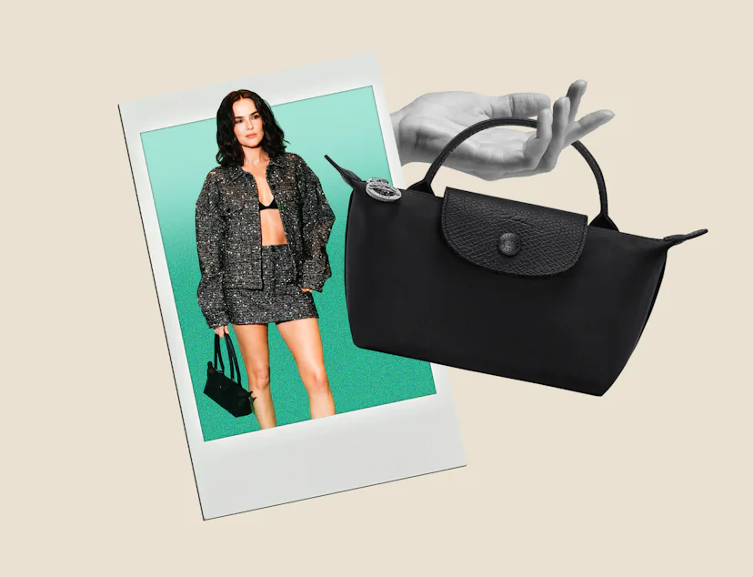 Longchamp’s Le Pliage Bag Is All Glowed Up & Zoey Deutch-Approved
