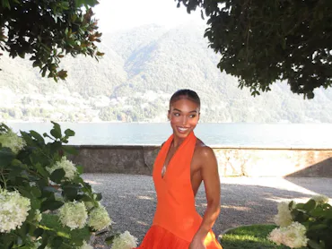 Lori Harvey in Italy