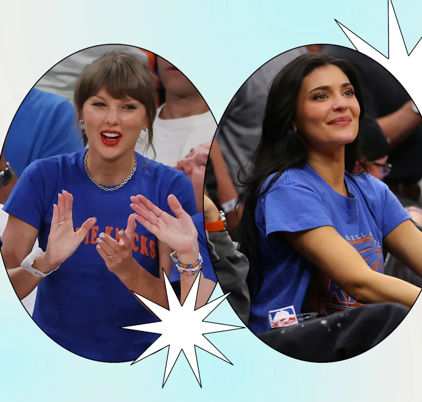 Taylor Swift and Kylie Jenner's body language at Knicks Game 4 was "tense."