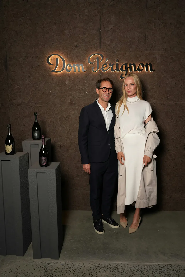Uma Thurman Goes Elegant in a Chic Party-Dressing Look Uma Thurman Goes Elegant in a Chic Party-Dressing Look