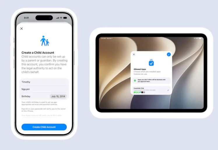 new child safety features in ios, which apple announced at their annual developers conference 2026