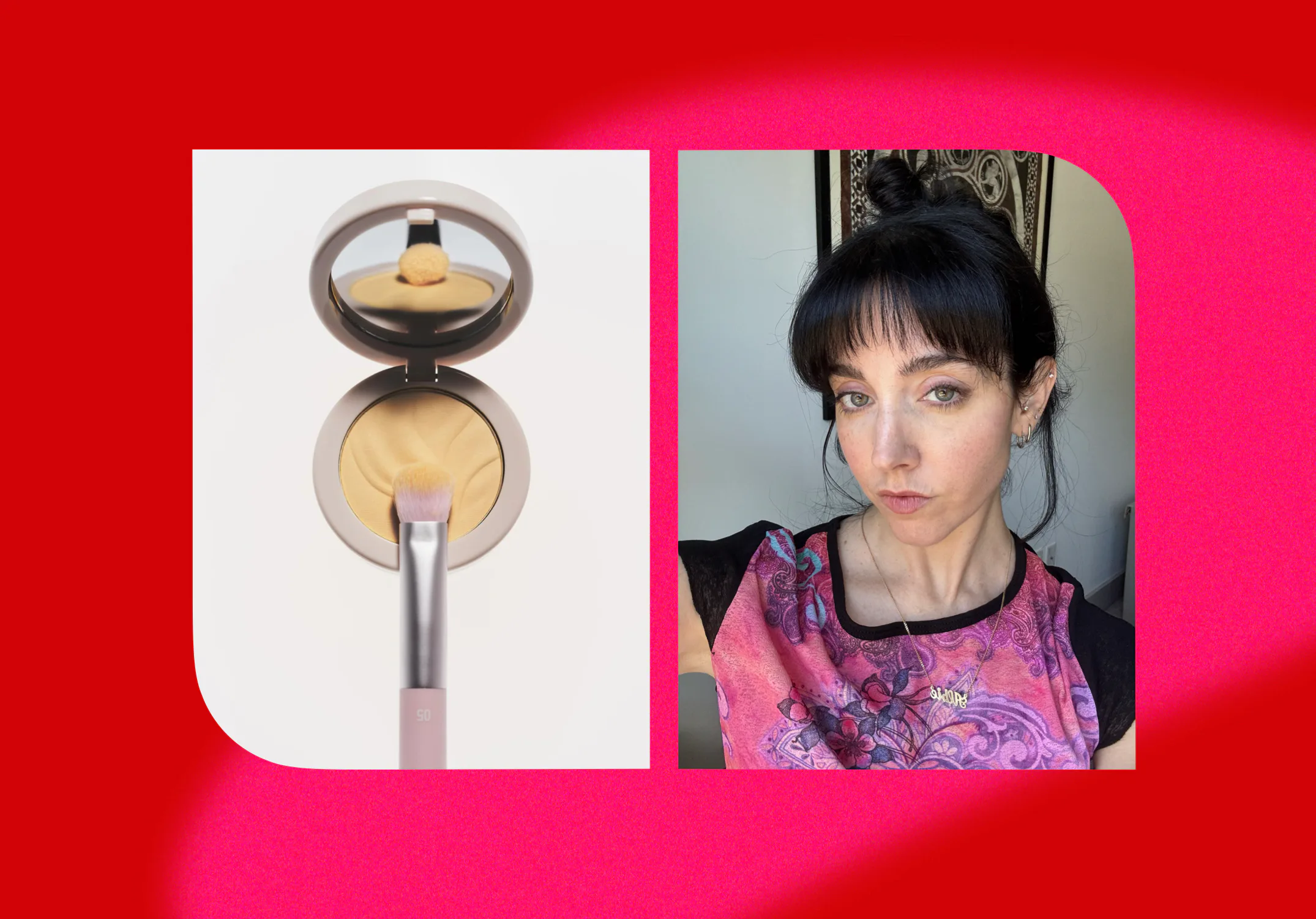 The Kylie Cosmetics Natural Blur Brightening Powder erases my dark circles in a matter of seconds.