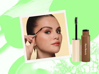 An honest review of Rare Beauty's Brow Harmony Tinted Flexible Lifting Gel.