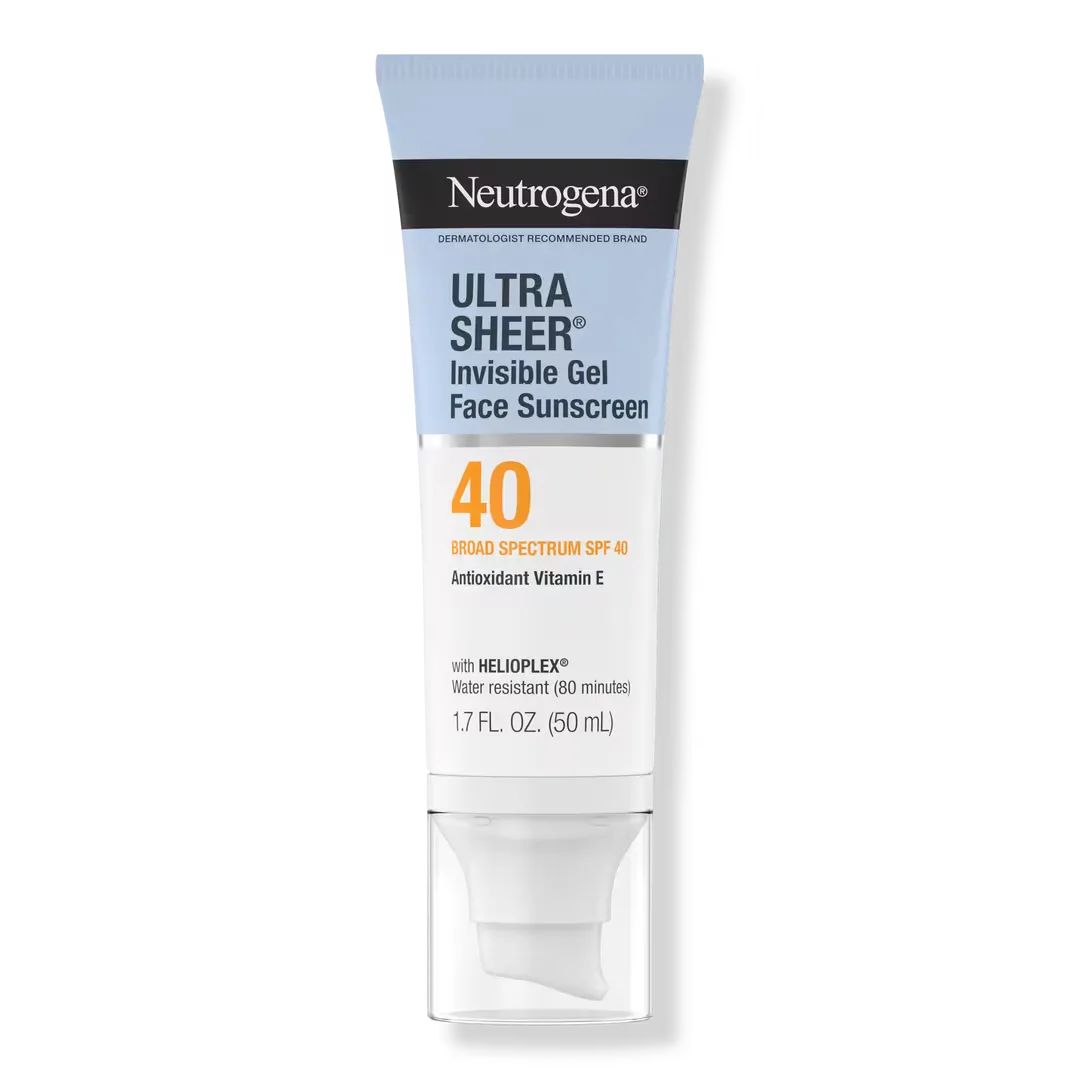 Neutrogena® Ultra Sheer Invisible Gel SPF 40 Facial Sunscreen