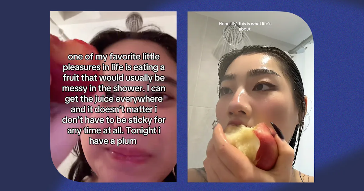 Your Everything Shower Should Involve Some Fruit, According To TikTok