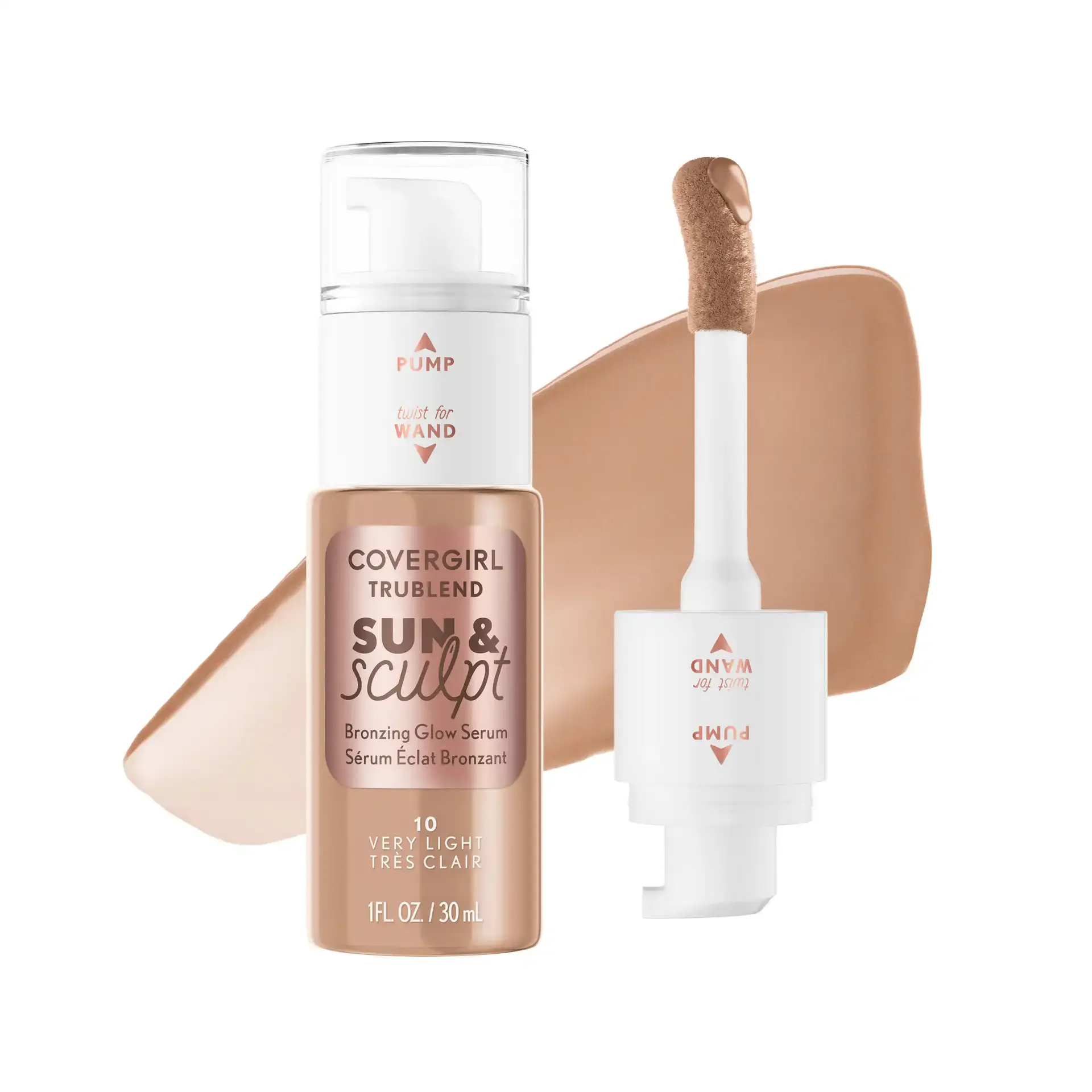 TruBlend Sun & Sculpt Bronzing Glow Serum