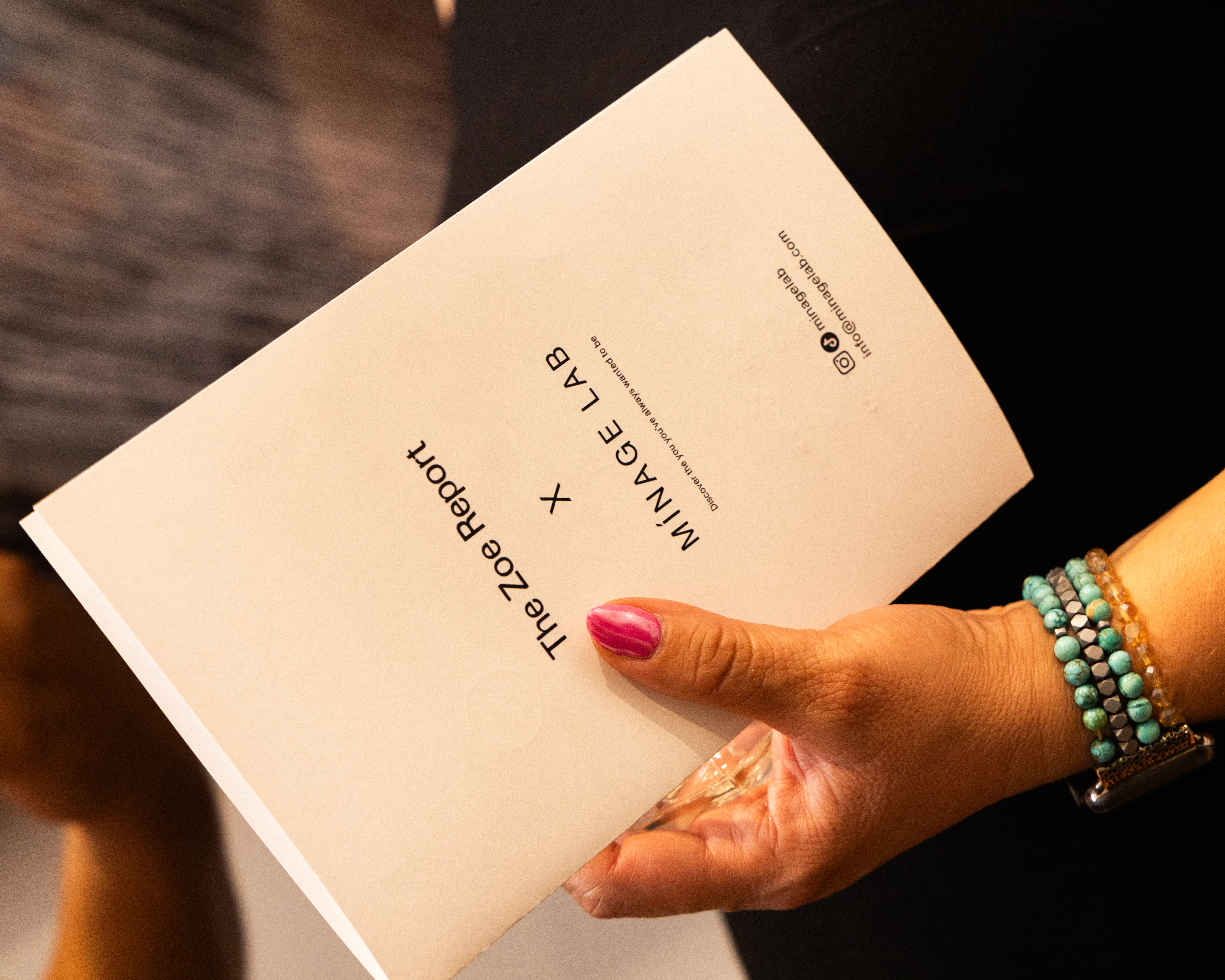 the zoe report self-care soirée